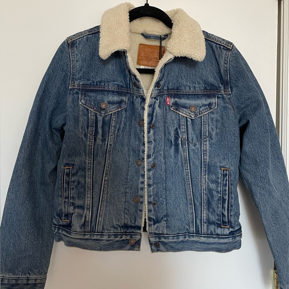 Levi’s Sherpa Lined Denim Jacket